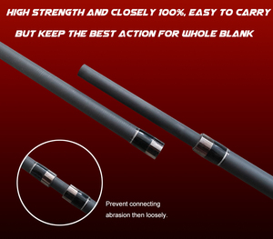 Longue Poignée EVA Carbone Pêche Silure Tige Géants Prédateurs - Product Image 6