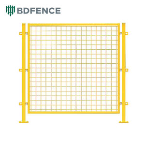 Clôture de sécurité pour atelier, clôture d'isolation pour usine industrielle, clôtures modulaires en acier à faible teneur en carbone épaissi personnalisables - Product Image 6