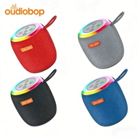 Lecteur de musique audio stéréo BT 5.2 au design innovant SH-309, mini boîte portable, lumière LED RGB dynamique, bureau à domicile