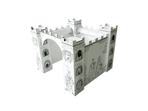 บ้านของเล่นกระดาษลูกฟูก ปราสาทกระดาษ รถไฟของเล่น บ้านกระดาษแข็ง - Product Image 4