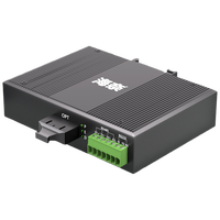 Three-in-One Industrial Control Optical Fiber Transceiver SC Interface Photoelectric Converter for FTTH Use
