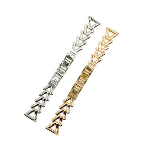Metal Watch Band For Apple Watch Chain 22Mm Gold <b>Snap</b> <b>Fasteners</b> Smart Watch Bands - Product Image 4