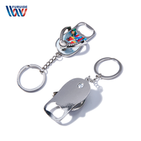 Ouvre-bouteille de bière à aimant de réfrigérateur Offre Spéciale d'usine produits métalliques en métal inoxydable personnalisés petite cloche en métal plaqué personnalisé