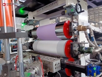 Ligne de production de bagages en plastique à double vis haute productivité Chaoxu Factory, machine d'extrusion pour feuilles ABS/PC