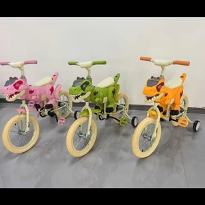 Vélo d'équilibre pour enfants <span class=keywords><strong>dinosaure</strong></span> en gros avec pédales, roues de 12 pouces et vélo d'apprentissage pour bébés, bicyclette <span class=keywords><strong>dinosaure</strong></span> - Product Image 5