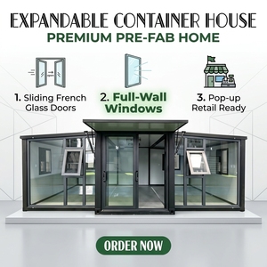 Abri extensible <span class=keywords><strong>de</strong></span> 20 pieds, <span class=keywords><strong>maison</strong></span> préfabriquée en conteneur pour une habitation temporaire et des secours en cas <span class=keywords><strong>de</strong></span> catastrophe, à <span class=keywords><strong>vendre</strong></span> - Product Image 1