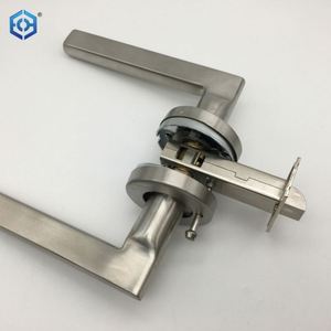 Modern Style Hidden Screw Easy-to-Open <b>Locking</b> Privacy Lever <b>Door</b> <b>Handle</b> for Bedroom and <b>Bathroom</b> for Hotels - Product Image 3