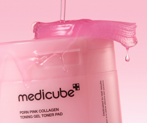 medicube PDRN Pink Collagen Toning Gel Toner Pad, Gel Tonificante con Colágeno Rosa PDRN, Estimula la Producción de Colágeno - Product Image 3