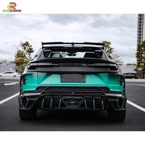 Kit de Carrocería de Fibra de Carbono Forjado en Seco Estilo MSY de Última Generación 3 para Lambo URUS con Parachoques, Capó, Guardabarros, Alerón, Escape y Facelift - Product Image 5