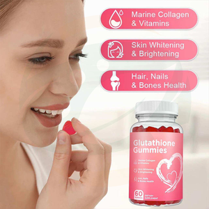 Gummies OEM L-Glutathion, Collagène Marin et Vitamines – Complément Éclaircissant <span class=keywords><strong>pour</strong></span> <span class=keywords><strong>la</strong></span> <span class=keywords><strong>Peau</strong></span> – Gélules de Collagène et L-Glutathion - Product Image 4