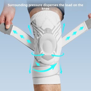 Genouillères professionnelles en nylon pour hommes et femmes, protection des articulations, chauffantes, pour la course à pied, le football, le <span class=keywords><strong>volley</strong></span>-<span class=keywords><strong>ball</strong></span>, le cyclisme - Product Image 3
