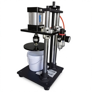 เครื่องปิดฝาขวดโลหะขวดแก้วขนาดเล็กหัวเดียวกึ่งอัตโนมัติขวดแก้ว - Product Image 1