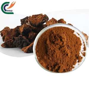 天然30% 60% 有機チャガマッシュルームエキスパウダーを供給 - Product Image 3