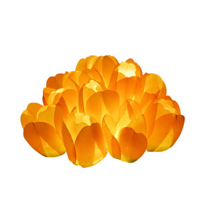 Led Simulation <b>Rose</b> Flower Lawn <b>Lights</b> Battery Powered Water Resistant Outdoor Garden Decoration - Product Image 3