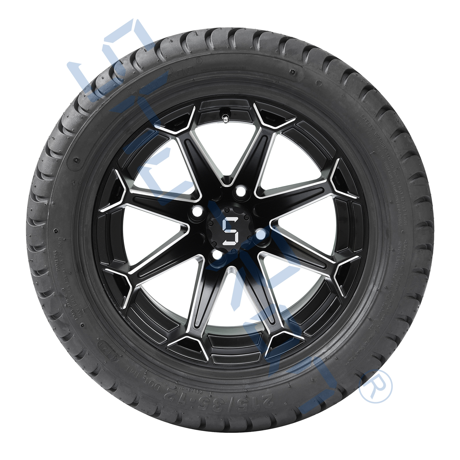 Machined/Matte Black