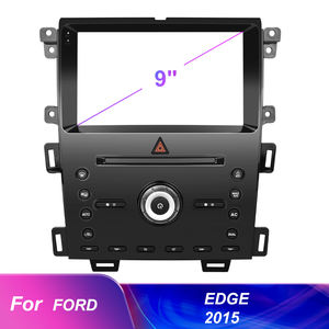 Podofo <span class=keywords><strong>prix</strong></span> d'usine 10.1 "panneau de cadre d'autoradio pour <span class=keywords><strong>FORD</strong></span> <span class=keywords><strong>EDGE</strong></span> 2015 DVD cadre de voiture Canbus boutons clés de dangers serrure centrale - Product Image 2