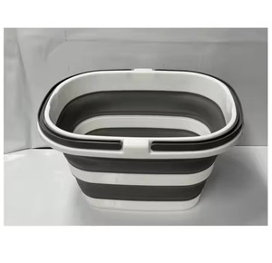 Cubo plegable grande de 16L para limpieza de la casa, camping y más-Ahorro de espacio, cubo de agua multiusos para fregona de limpieza - Product Image 1