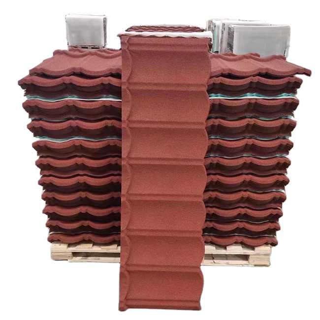 China best price Building Material stone coated metal roofing