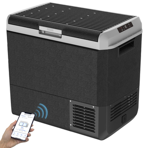 ตู้เย็นพกพา MCD60 Sports Compressor Travel Fridge Freezer Cooler แบบสองโซน ควบคุมผ่านแอพพลิเคชั่น ขนาด 20/30/40/50/60 ลิตร ตู้เย็นพลาสติกสำหรับรถยนต์ - Product Image 1