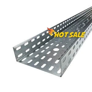 Excellent After-Sales Service Surface Finish Galvanized Trunking Stainless Steel Perforated Cable Trays