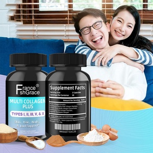 Capsules de collagène multi-complexes de haute qualité pour adultes, biotine, acide hyaluronique, vitamine C, 90 capsules, meilleures capsules de collagène - Product Image 4