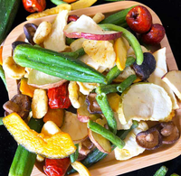 Frutas y Verduras Mixtas Liofilizadas Naturales y Saludables Chinas