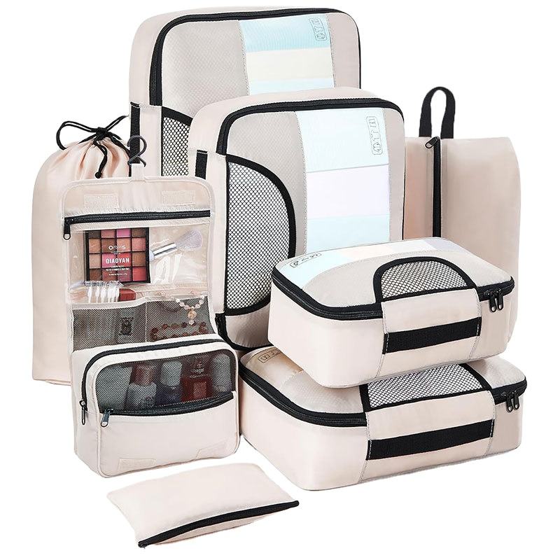 Luggage Organizers Travel Organizer Bag Custom Twill Waterproof