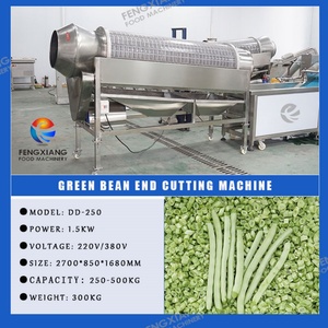 Industrial Wash Vegetable <b>Production</b> Line Green <b>Beans</b> End Cutting Washing and Air Drying <b>Machine</b> - Product Image 3