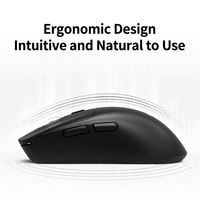 Mouse Gaming Ergonomis Wooking WM Wireless Backlit RGB Optical Sensor 5.0 2.4G Dual Mode Ringan DPI Dapat Disesuaikan Senyap