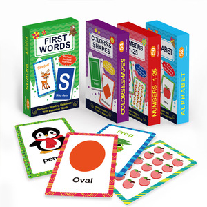 Tarjetas de Memoria con Números y Letras, Tarjetas de Papel con Diferentes Temas para Preescolar y Jardín de Infancia, Aprendizaje del Abecedario, Conteo y Habilidades Matemáticas Tempranas - Product Image 1