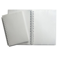 Livre d'autocollants réutilisable de qualité supérieure pour collectionner, album A5 double face avec papier de support, organisateur esthétique d'autocollants pour journalisation DIY