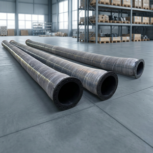 Bulk Handling Slurry <b>Rubber</b> Suction hose Spiral Wire Reinforced Nitrile <b>Rubber</b> Slurry Suction Hose for Bulk Handling - Product Image 2