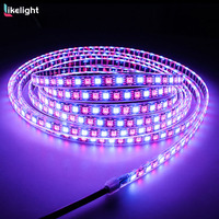 Double ligne de signal de données personnalisée 60leds RGB SMD5050 Led Strip Light WS2813/WS2815/GS8208 Application extérieure et intérieure IP20/65/68