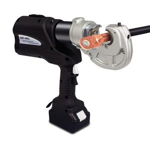 TUBO EMT-400C Premium, Nueva Pinza de Compresión Hidráulica Eléctrica Recargable de Tipo Abierto, Recorrido de 30 mm, Herramienta para Terminales de Cable de Cu y Al - Product Image 5