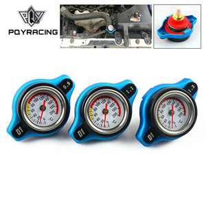 Tapa de radiador PQY 1.1BAR 0.9BAR 1.3BAR con manómetro para Toyota Mitsubishi Lexus, ajuste universal - Product Image 5