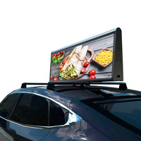 Affichage vidéo LED numérique extérieur IP65 P2.5 pour taxi, affichage vidéo LED pour toit de voiture, aéroport, luminosité 5000cd, garantie 1 an
