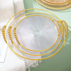 Phnom penh ใสโต๊ะวางผลไม้สัตว์เลี้ยงแบบพกพา, โต๊ะต้อนรับกาแฟในโรงแรมขนาดใหญ่ถาดใส่ที่ชาร์จพลาสติก - Product Image 3