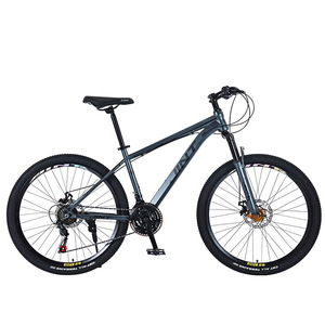 Meilleur VTT à cadre en acier carbone à 24 vitesses rapide, 26 pouces, <span class=keywords><strong>frein</strong></span> à <span class=keywords><strong>disque</strong></span>, VTT pour adultes, vélo tout-terrain pour la course et le triathlon - Product Image 1