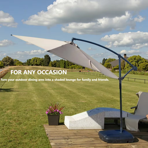 Parasol solaire LED moderne OEM pour extérieur, pliable et imperméable, en fer, aluminium et polyester, pour hôtels, salons, parcs - Product Image 6
