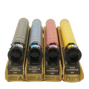 Cartouche de toner MPC2503 2003 2004 2504 2011 1120 <span class=keywords><strong>1020</strong></span> avec toner chimique pour copieurs <span class=keywords><strong>MP</strong></span> C2003SP 2004 C2011SP 2503SP 2504 - Product Image 1
