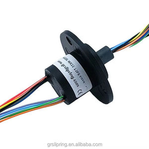 Contacteurs électriques compacts pour générateur éolien à 2-3-6-8-12-18-24-36 fils, modèle capsule à anneau collecteur, avec matériaux de contact durables - Product Image 3