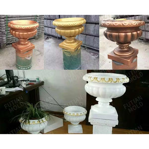 Vendita calda più recente giardino abs plastica cemento grandi vasi di fiori stampi per cementifici rotondi grandi vasi che fanno la muffa - Product Image 6