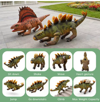 Yüksek Emülasyonlu Metal Dinozor Robotu, İç/Dış Mekan Kullanımı İçin, Alışveriş Merkezleri, Macera Parkları, Kamu Oyun Alanları İçin