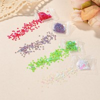 1G Per Zak Vlinder Polymeerklei Voor Nail Art Decoratie Hagelslag Confetti Voor Nail Vlinder Glitter Voor Lipgloss