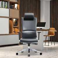 Nouveau modèle de fauteuil de direction de luxe, directeur, patron, chaise de bureau réglable en cuir, chaise de bureau en cuir, mobilier de bureau