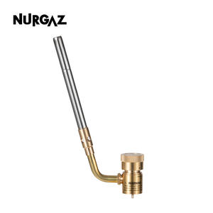 Antorcha de Soldadura NURGAZ, Recubierta de Cobre, Refrigerada por Aire, Interfaz CGA600, Boquilla para Propano Mapp, 12.3x22cm - Product Image 4