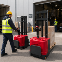 Chariot élévateur électrique à portée étroite, hauteur de levage 3m 4m 5m, batterie lithium-ion/plomb-acide, certifié CE, prix usine