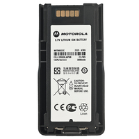 Baterai Lithium-ion Isi Ulang Pengganti MOTOROLA NNTN8023 3.7V 2200mAh IP55 untuk Radio Dua Arah MTP3100 MTP3150 MTP3250
