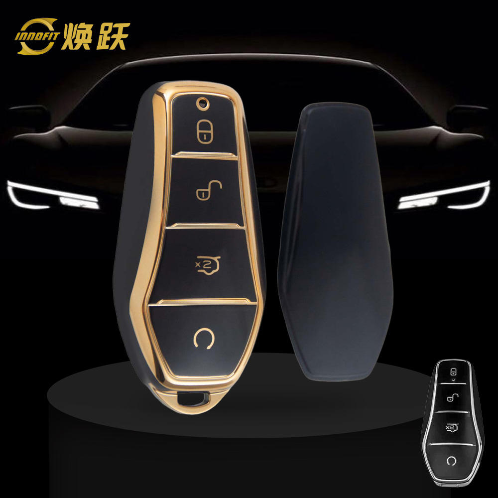 BYD1T1-Placage noir-or