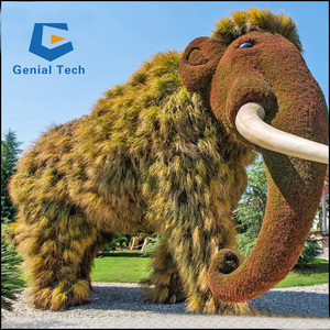 SG-ZM24 gazon artificiel sculpture animale <span class=keywords><strong>éléphant</strong></span> topiaire buis couvert gazon artificiel paysage sculpture - Product Image 1